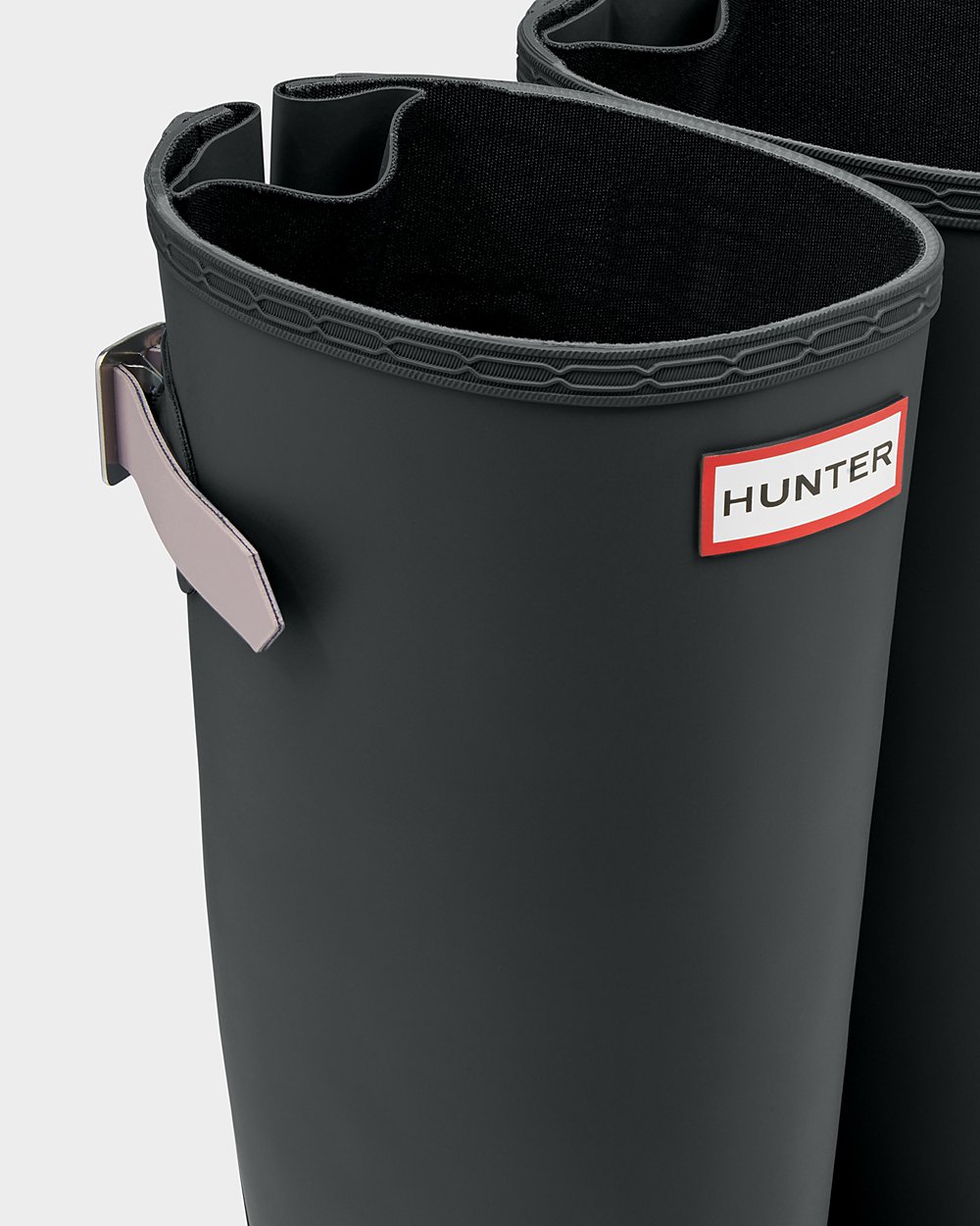 Botas De Altas Hunter Mujer Verde Oscuro/Moradas Original Back Adjustable 476831-JFR